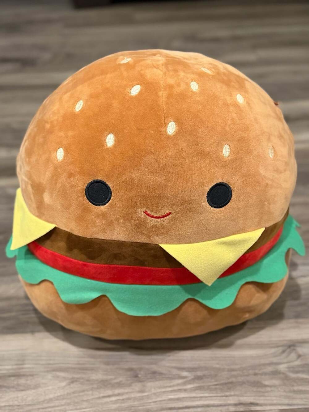 Squishmallows Carl The Cheeseburger Size 16 Plush Toy